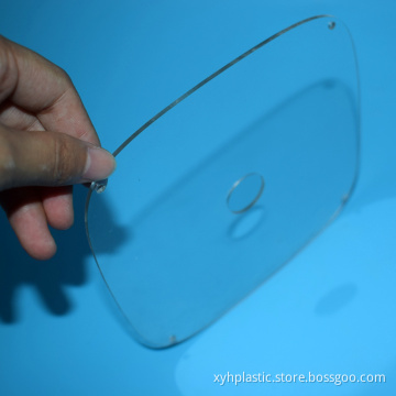 Customized transparent decorative acrylic cutting boards
